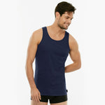 Canotta Lovable LVB cotone elasticizzato stretch L05XV blu
