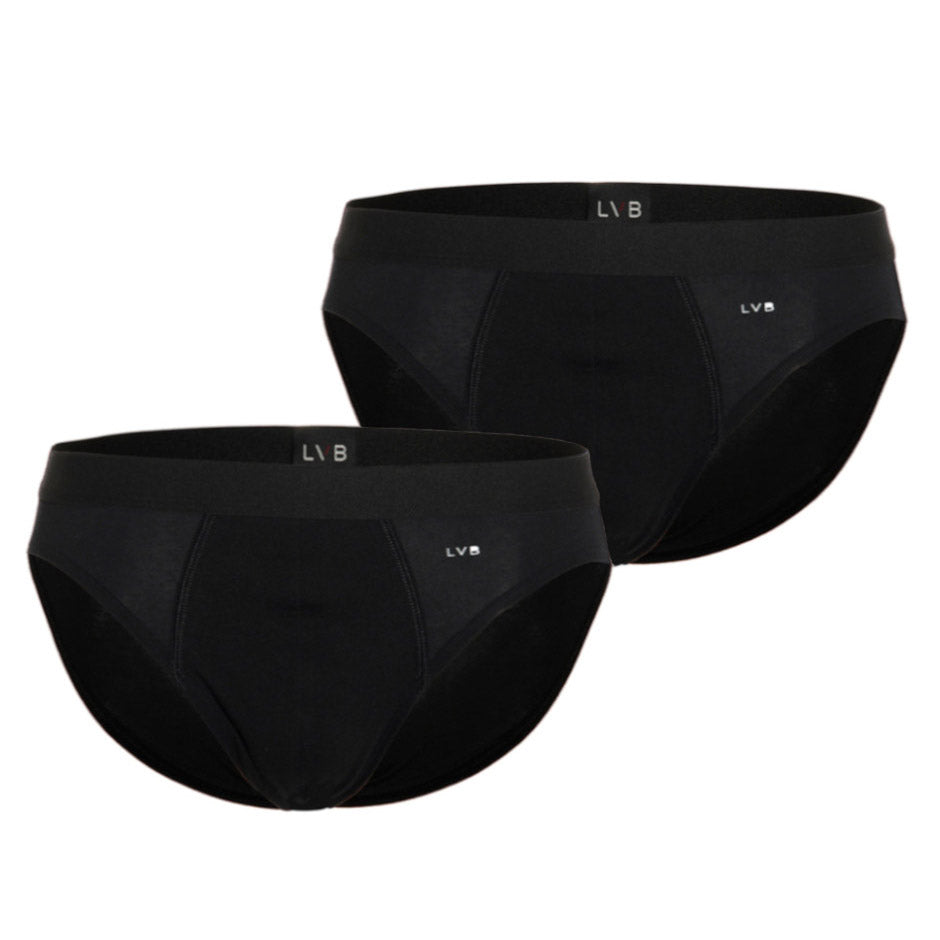 Slip uomo cotone Lovable LVB L09G3 nero 2 pezzi