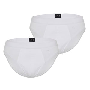 Slip uomo cotone Lovable LVB L09G3 bianco 2 pezzi