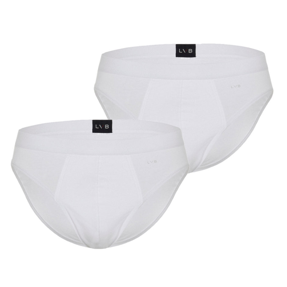 Slip uomo cotone Lovable LVB L09G3 bianco 2 pezzi
