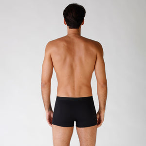 Boxer uomo cotone Lovable LVB uomo L09G4 nero 2 pezzi