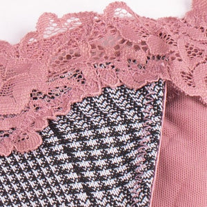 Coordinato completino push-up e brasiliana Love and Bra 35497 blush