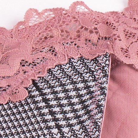 Coordinato completino push-up e brasiliana Love and Bra 35497 blush