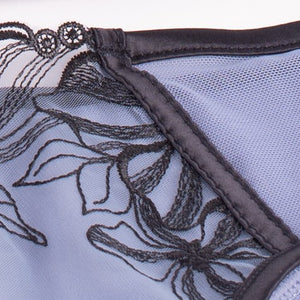 Completino sexy Love and Bra balconcino e brasiliana 40998 avio nero