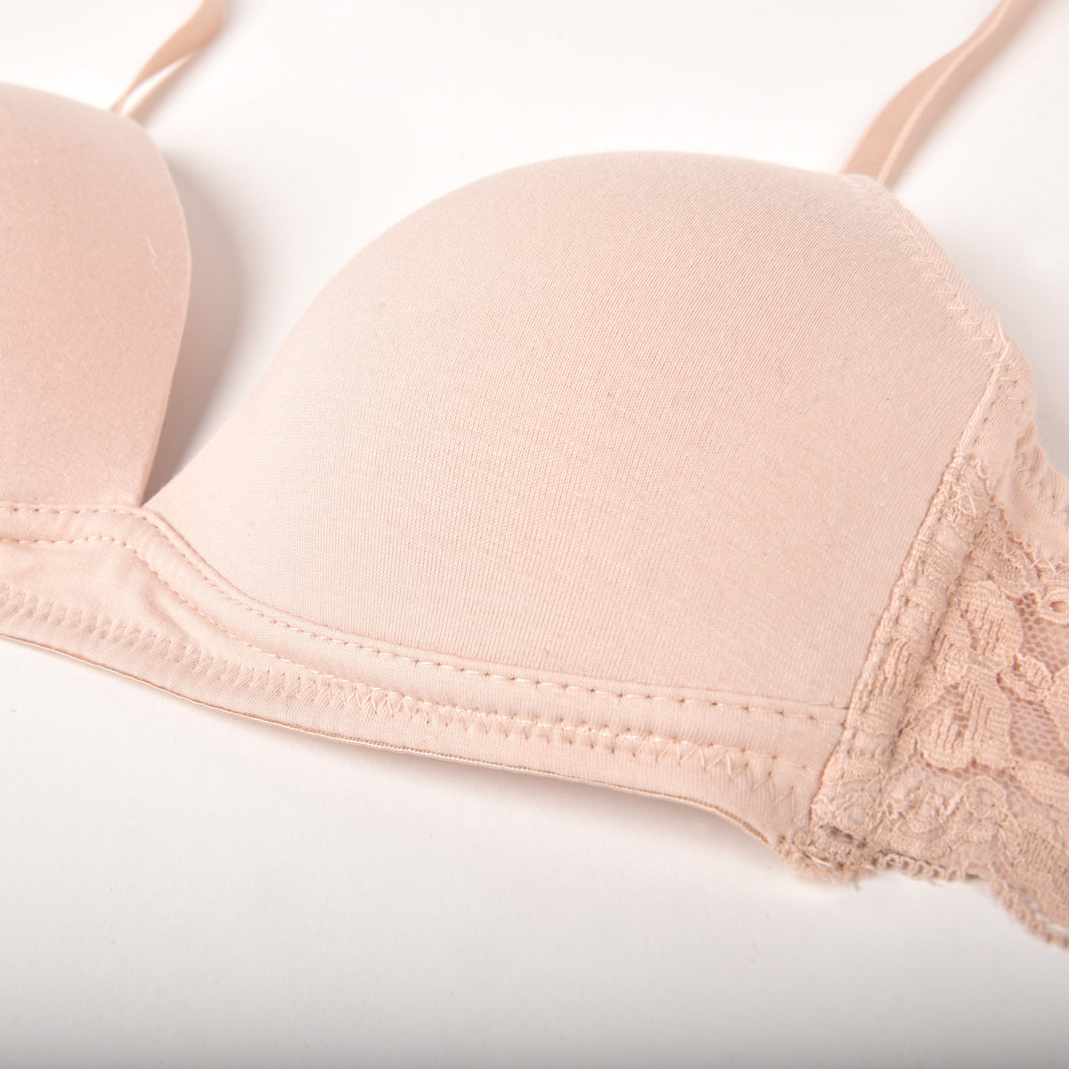 Reggiseno a triangolo Love and Bra Mia in cotone elasticizzato senza ferretto