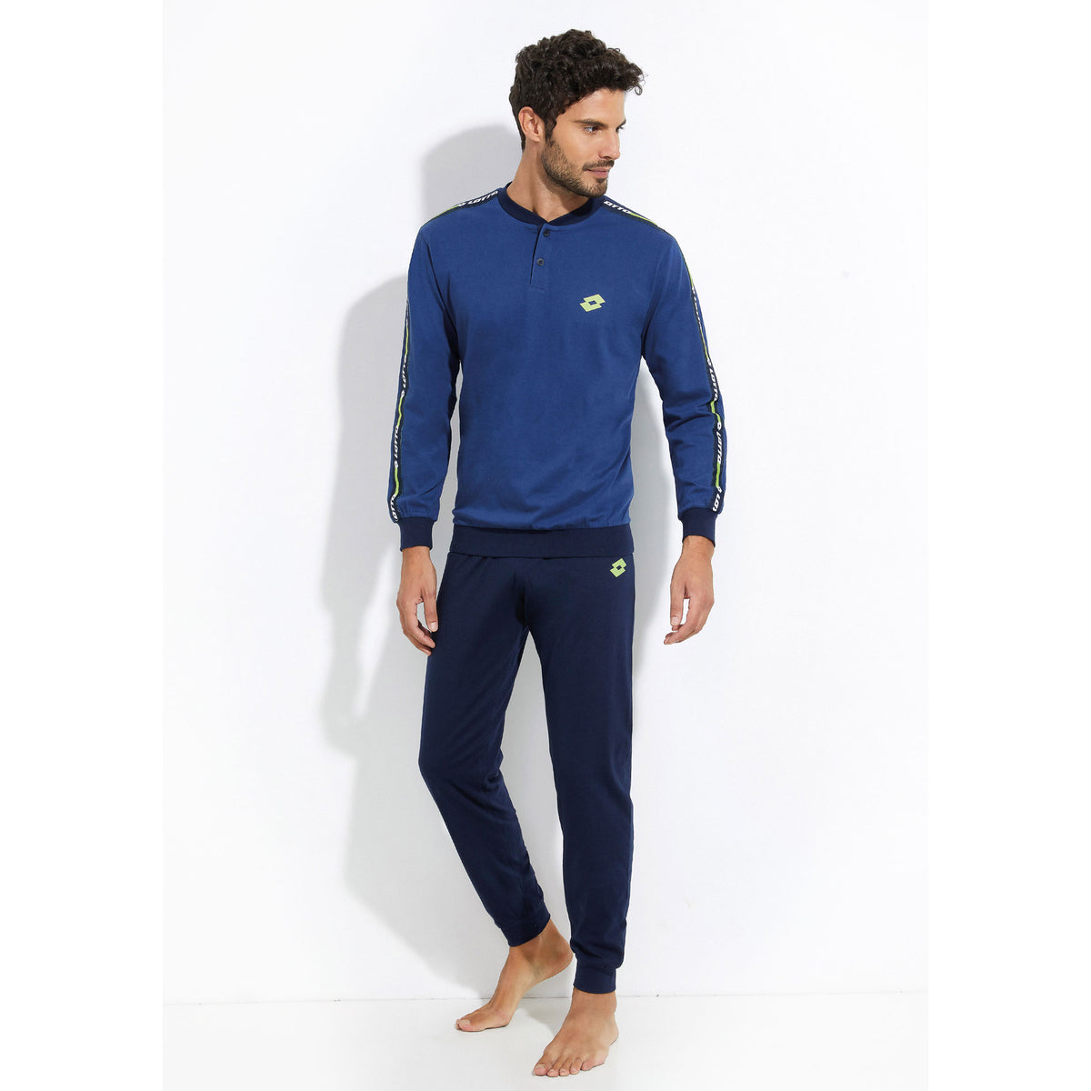 Pigiama uomo Lotto LP1050 primaverile cotone jeans