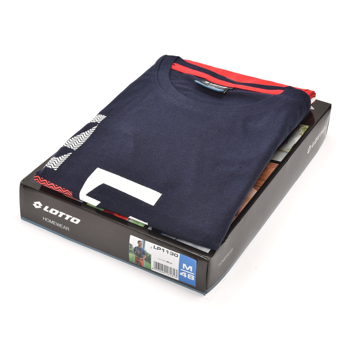 Pigiama uomo Lotto cotone fresco sportivo LP1130