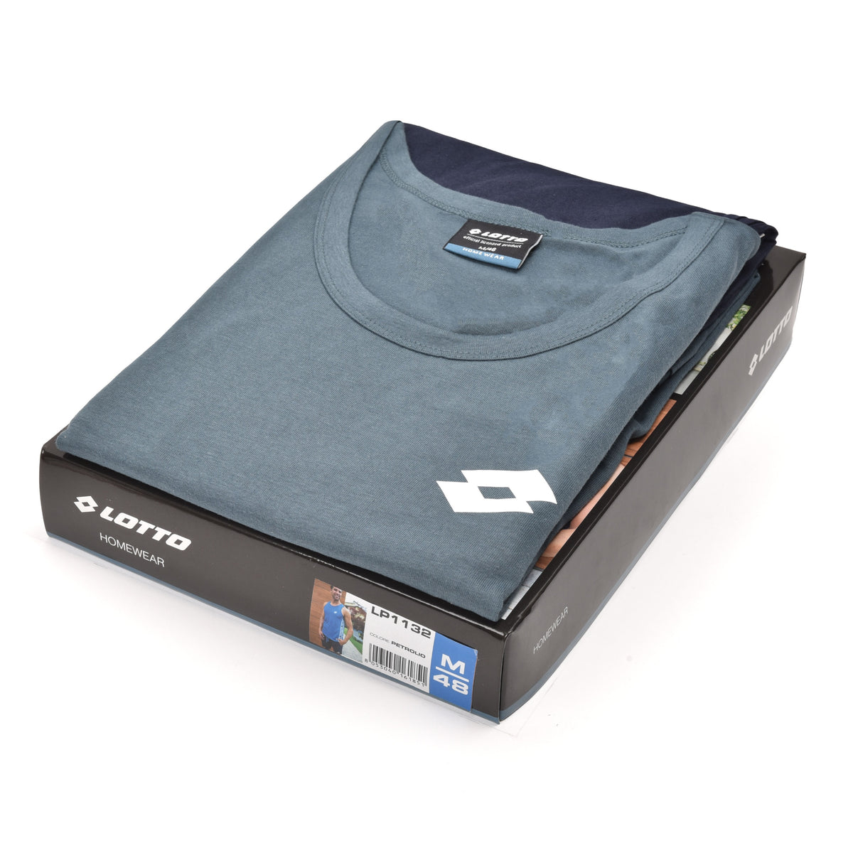 Pigiama uomo Lotto cotone fresco sportivo LP1132