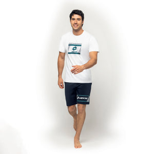Pigiama sportivo uomo Lotto corto cotone LP1161
