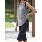 Pigiama ragazza Lotto LP8510 corto cotone grigio