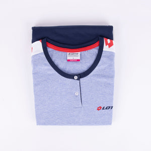 Pigiama donna Lotto LP2043 corto cotone denim melange