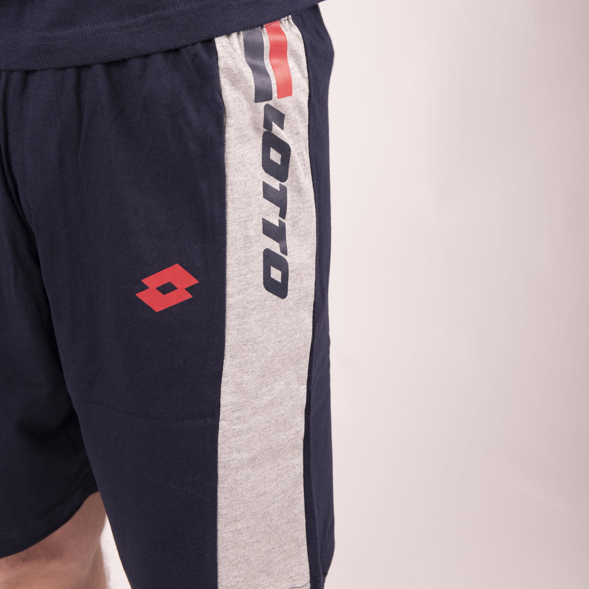 Pigiama uomo lotto LP5068 corto cotone blu