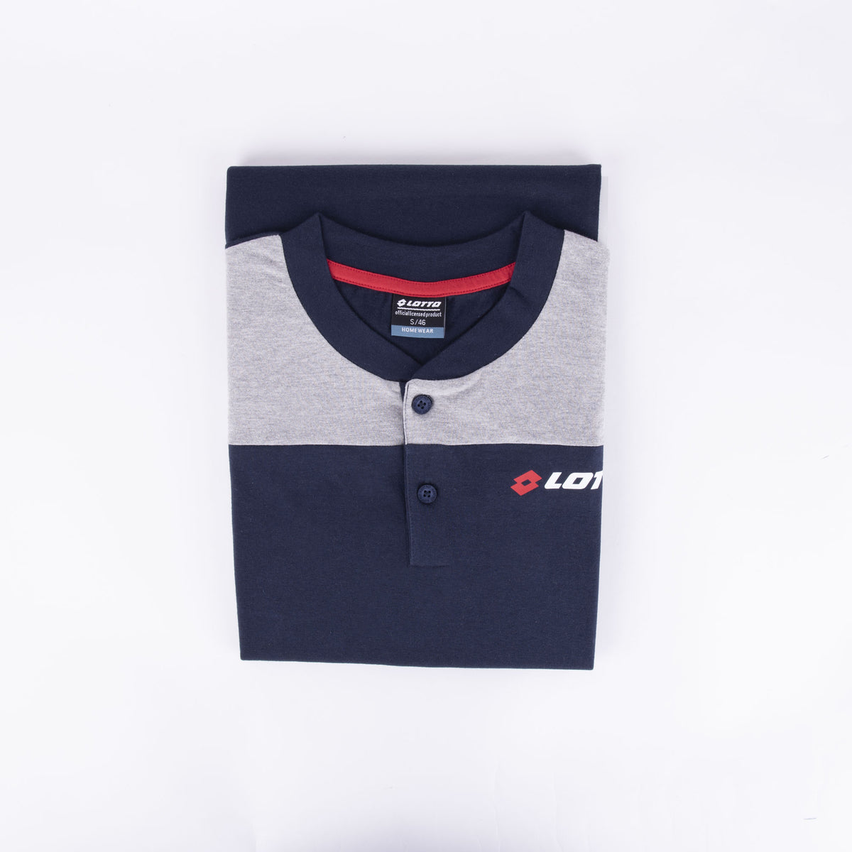 Pigiama uomo Lotto LP5074 cotone blu