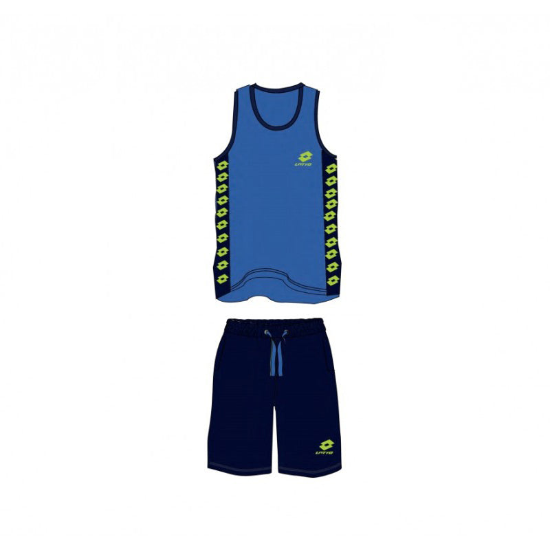 Pigiama uomo Lotto LP5090 spalla larga in cotone
