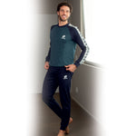 Pigiama uomo Lotto LP6047 caldo cotone verdone