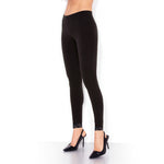 Leggings donna Rossoporpora LR101 lungo con pizzo cotone