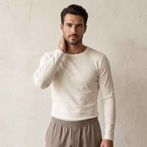 Maglia uomo Irge IRL3 cotone lana maniche lunghe 3 pezzi