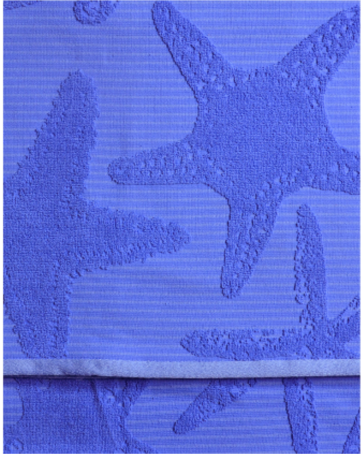Telo mare Vingi spugna "Malaga" blu 100% cotone