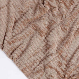 Plaid caldo in coral coperta Admas 69027