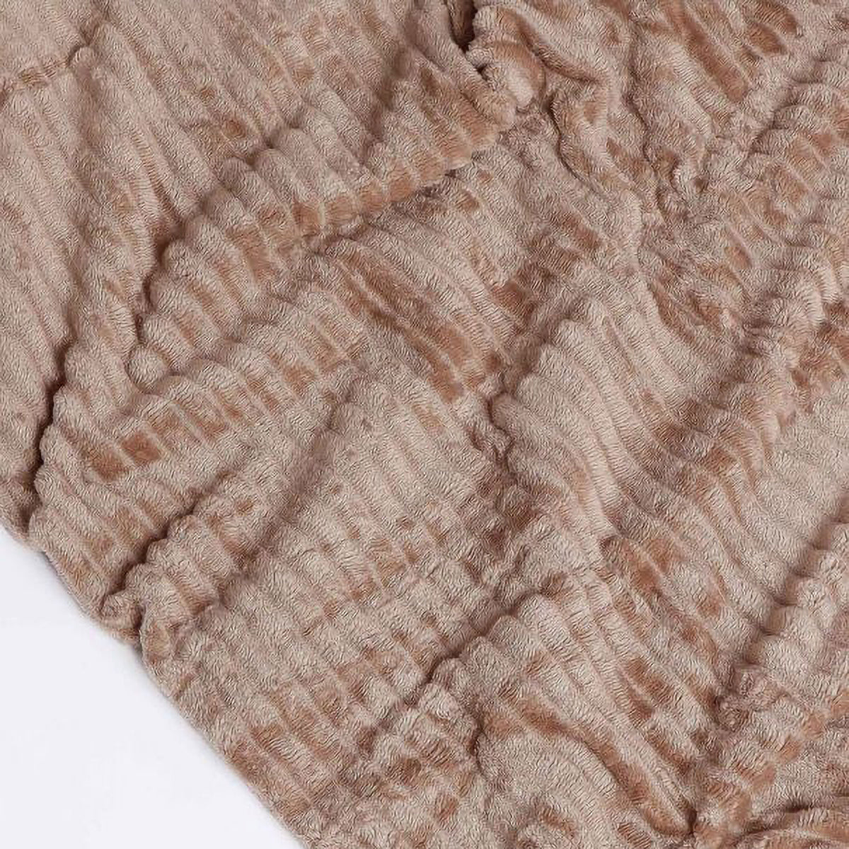 Plaid caldo in coral coperta Admas 69027