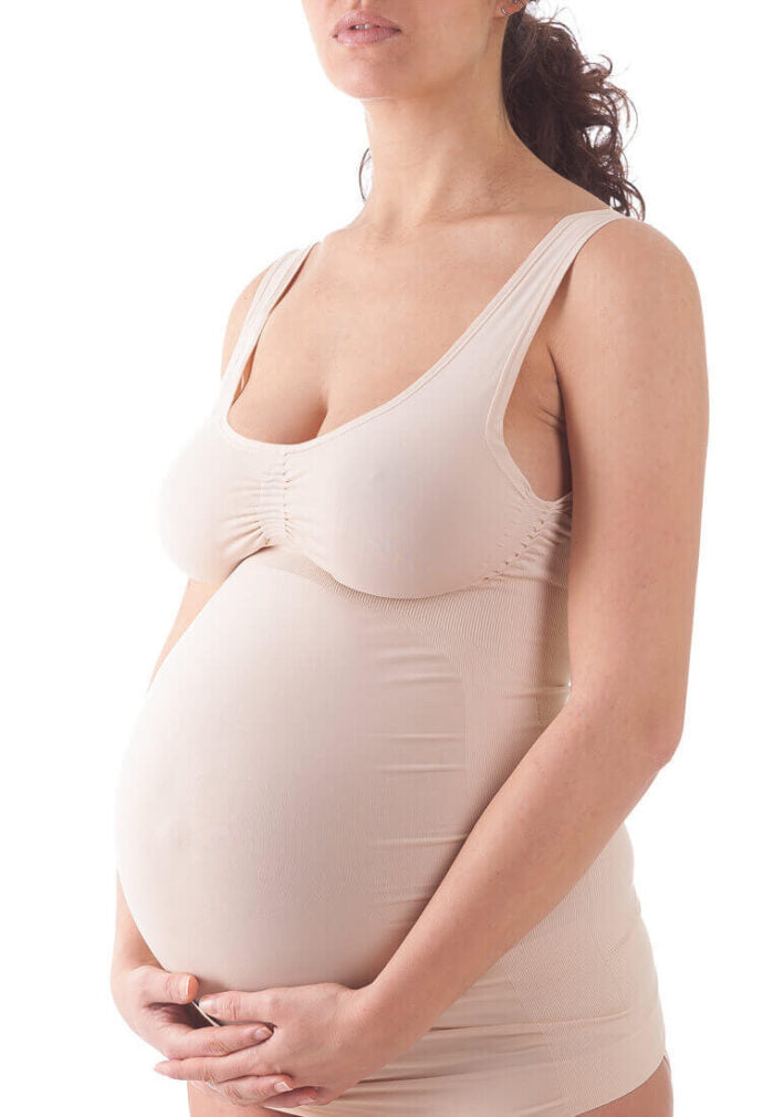 Canottiera gestante Bellissima maternity m001 elasticizzata