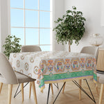 Tovaglia tavola cotone Preziosa Mediterranea B1 tiffany