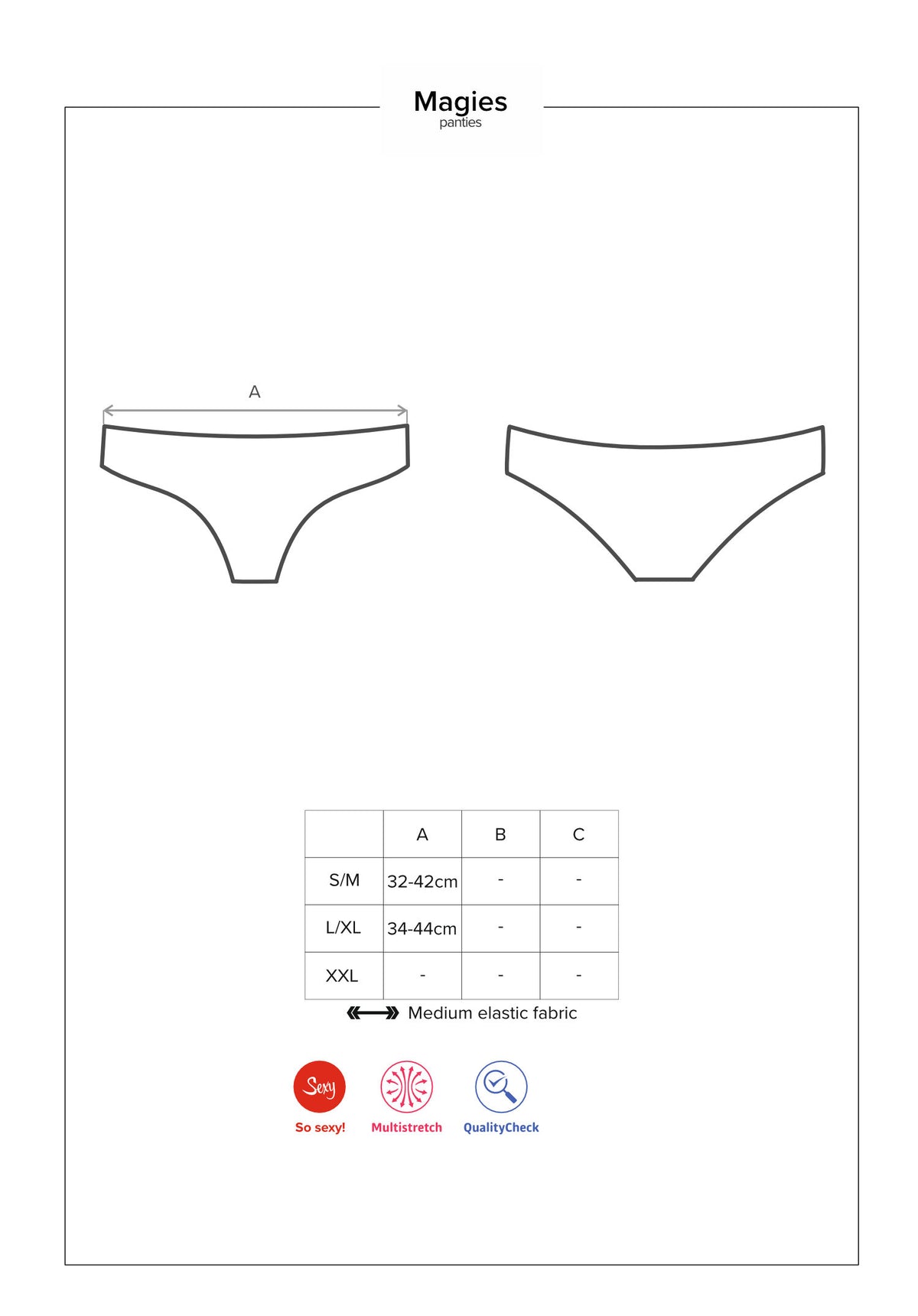 Sexy panty + copricapezzoli Obsessive Megies pizzo set sexy coordinato hot