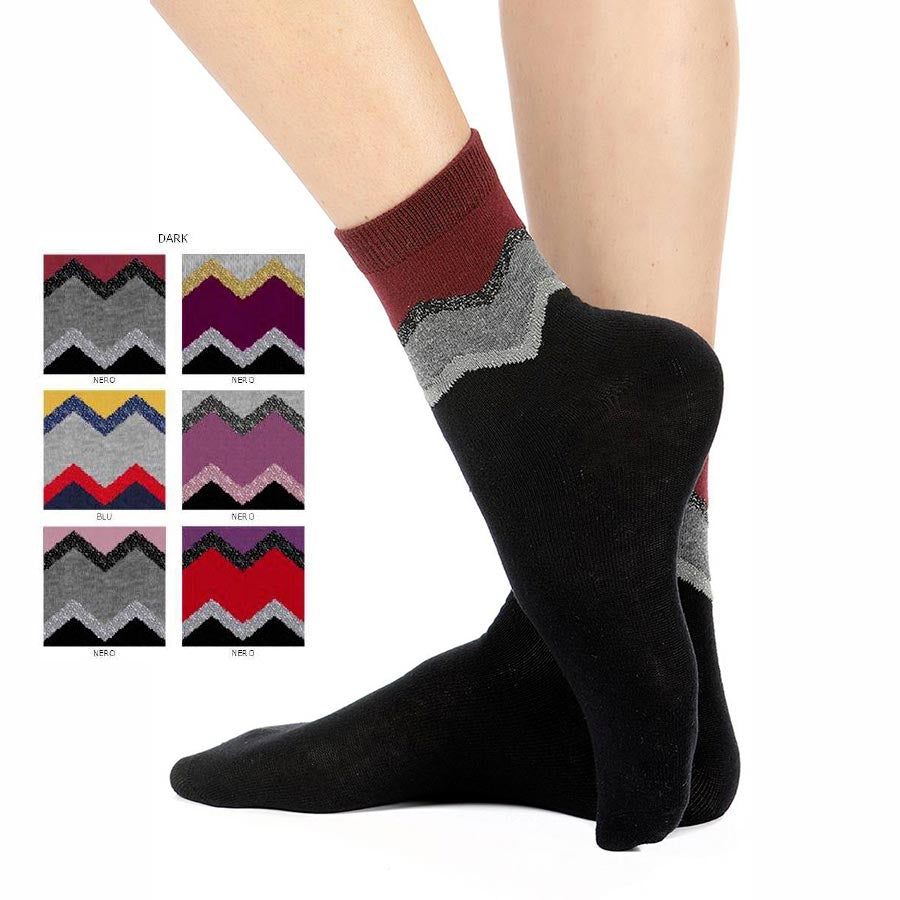 Calze donna Meritex 3513 mountain lx moda invernali 6 paia
