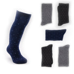 Calze lunghe bimbo invernale Meritex 4010 pois caldo cotone 6 paia