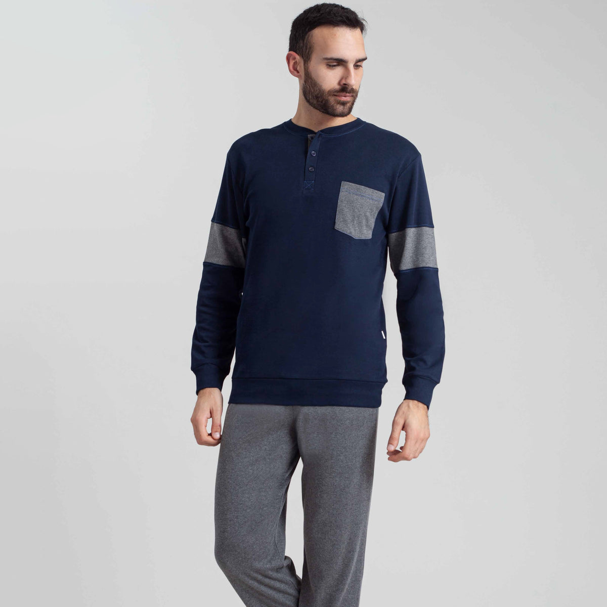 Pigiama uomo caldo cotone Irge MI 1868
