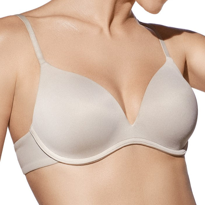 Reggiseno senza ferretto imbottito Selene mila in microfibra 
