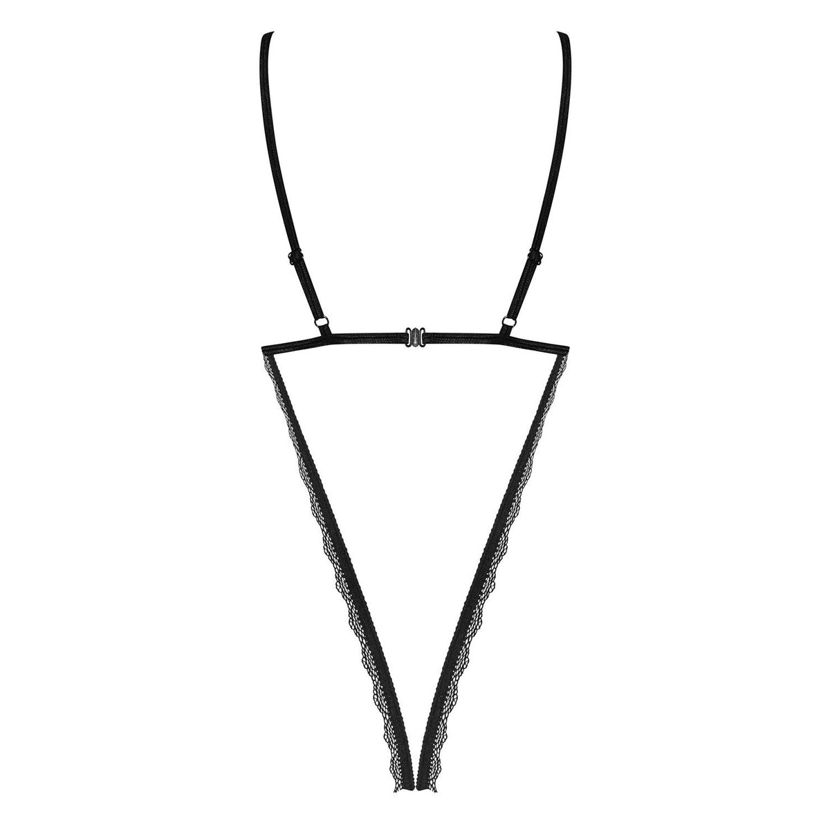 Sexy body Obsessive Millagro crotchless teddy cavallo aperto