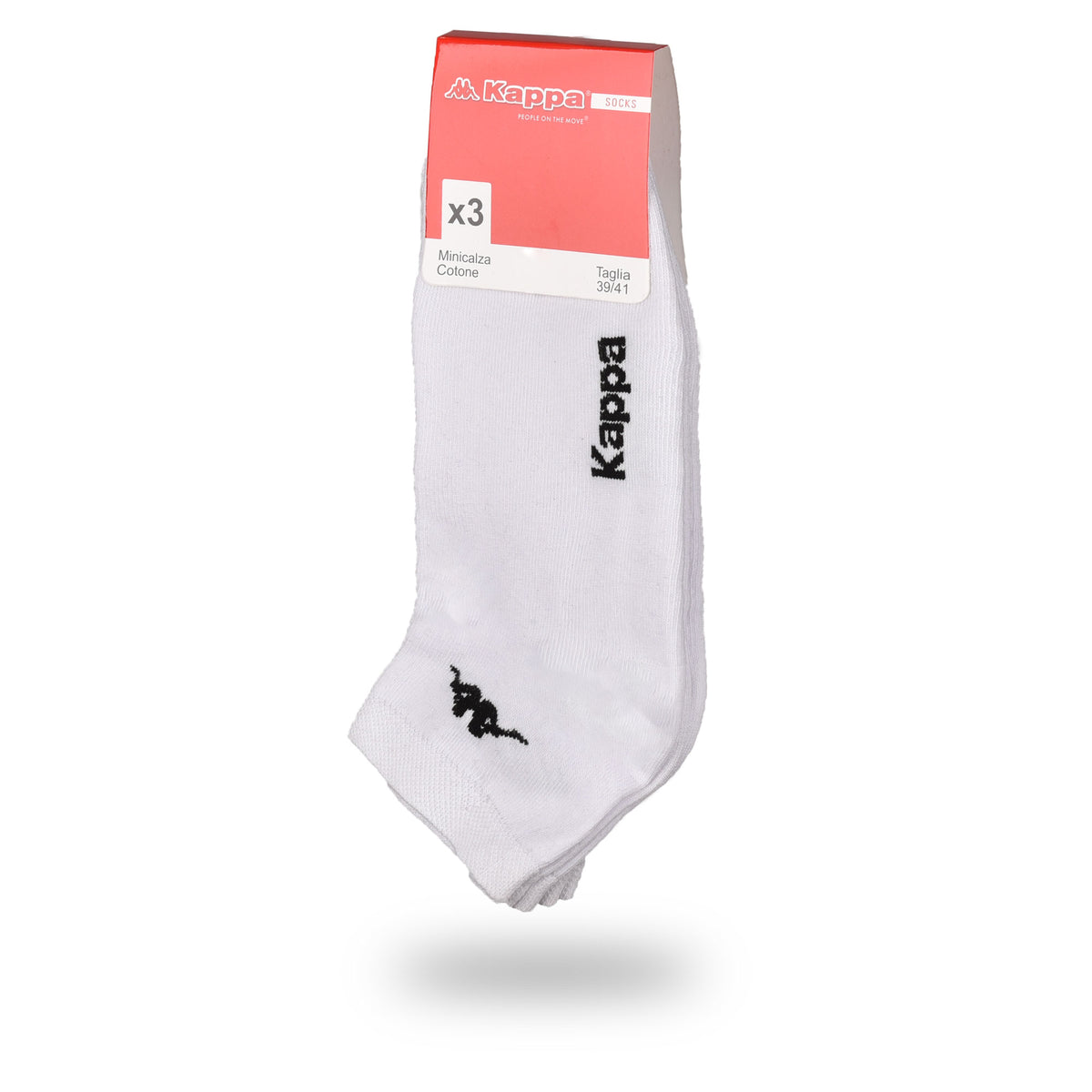 Calzini uomo donna Kappa k004 cotone elasticizzato 3 paia 