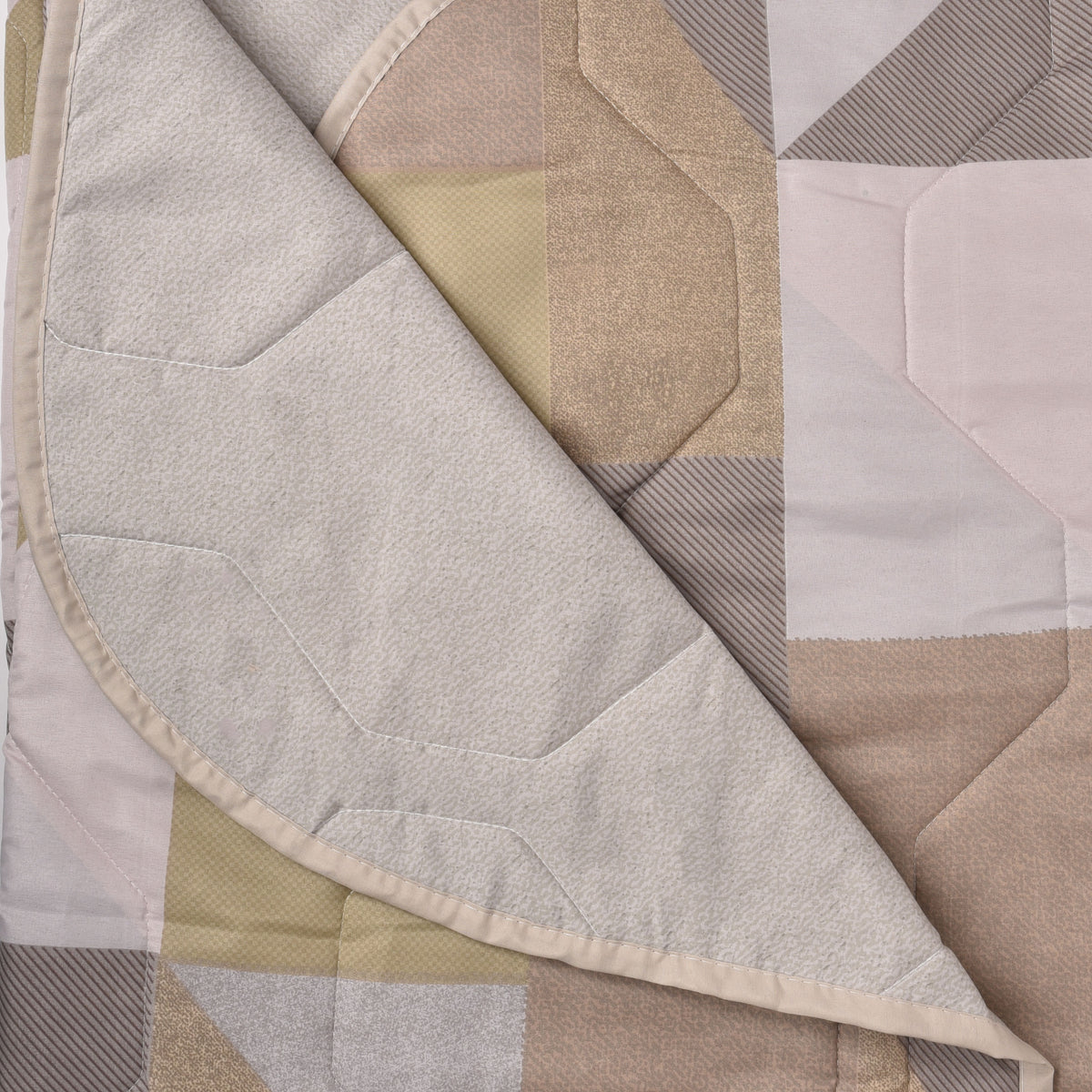 Trapuntino primaverile Irge beige double face