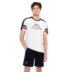Pigiama uomo cotone corto Kappa KMS22831 bianco 