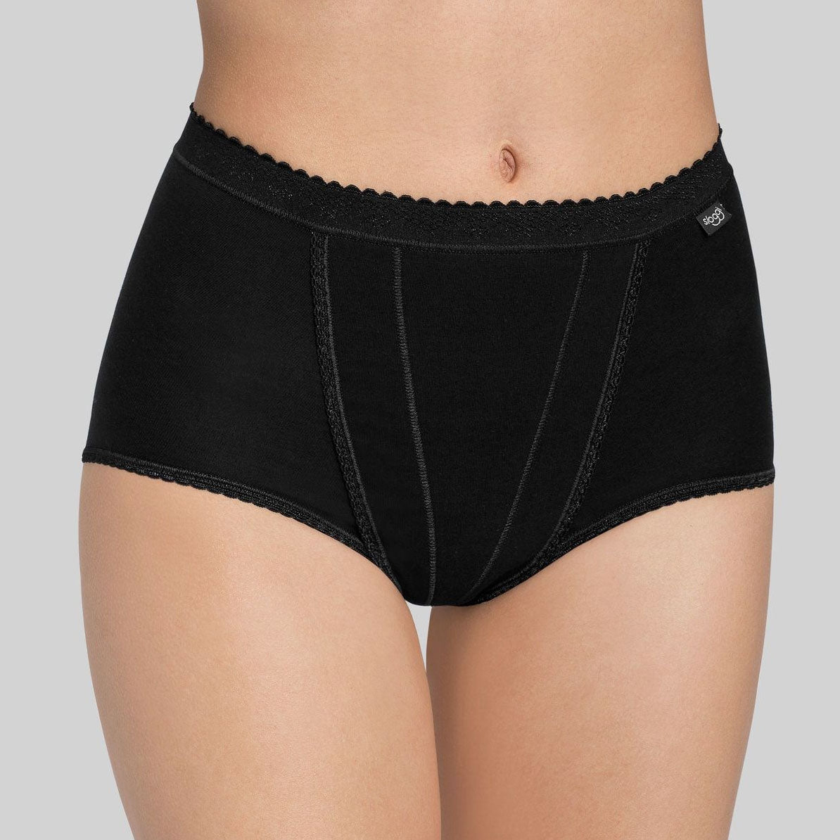 Slip donna Sloggi modellanti control maxi cotone 2 pezzi