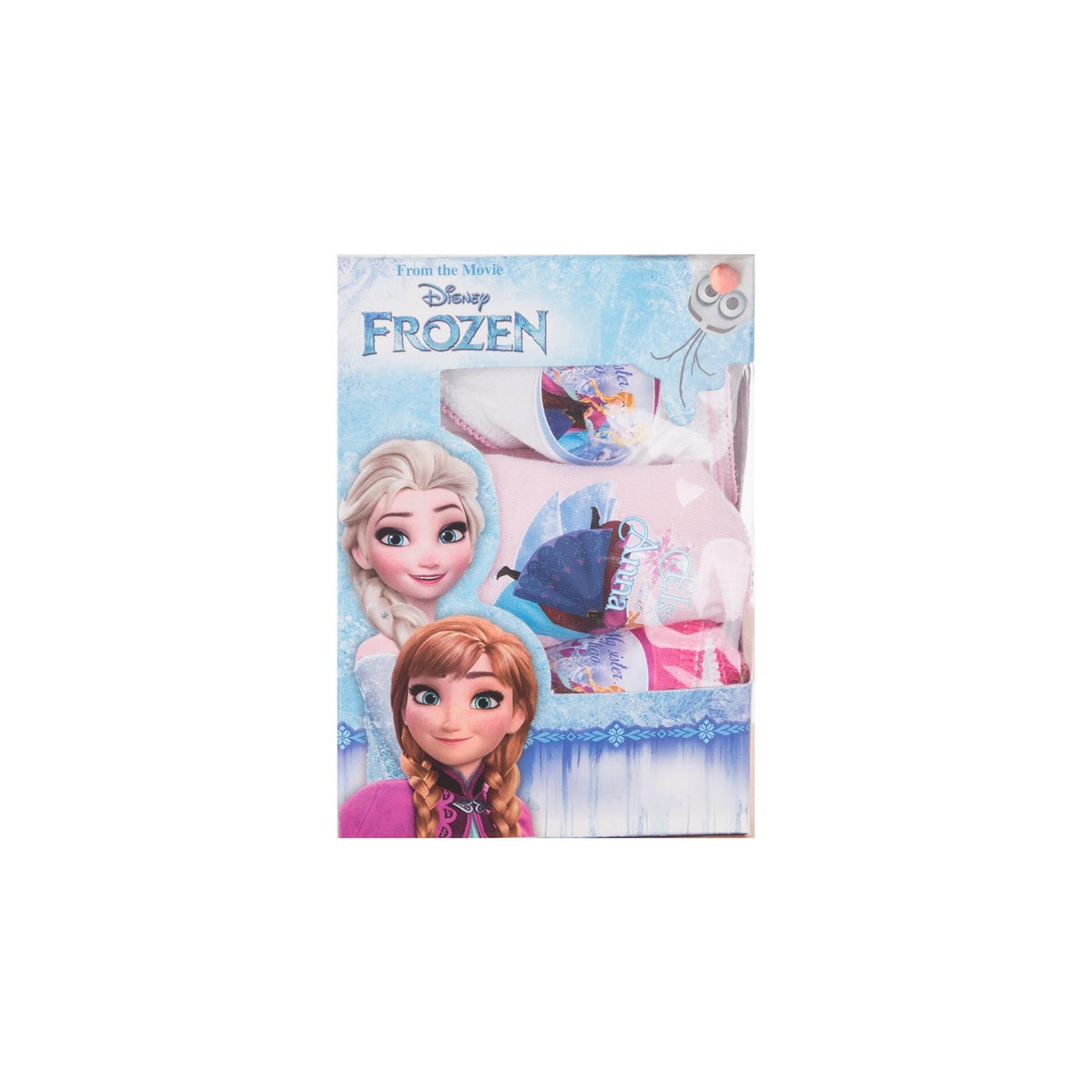 Slip bambina Disney Frozen Elsa Anna cotone 3 pz