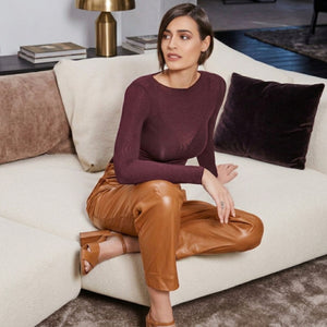 Maglia in Cashmere con Scollo Leggermente a Barca MySublyme 1412