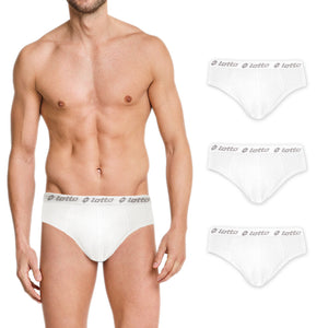 Slip uomo Lotto ls1005 cotone elasticizzato 3 pezzi