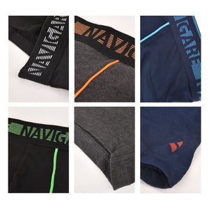 Boxer Navigare uomo B21232Z elastico logato 6 pezzi