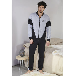 Pigiama uomo Navigare B2141372 caldo cotone maglia XL pantalone XXL