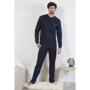 Pigiama uomo blu Navigare B2Y14258 calibrato maglia 60 pantalone 56