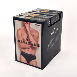 Slip Navigare uomo B21233Z elastico logato 6 pezzi