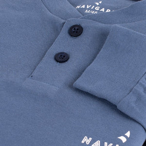 Pigiama uomo Navigare 14589 lungo invernale caldo cotone jeans