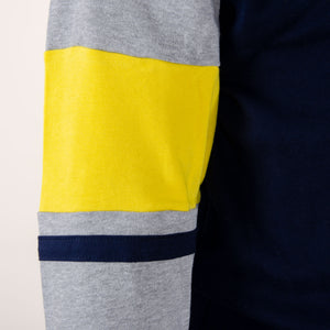 Pigiama uomo Navigare caldo cotone invernale 2141225 navy