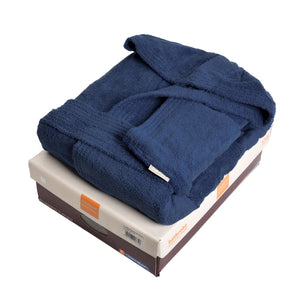 Accappatoio Biancaluna in 100% cotone 380 gr/mq con Cappuccio e Cintura
