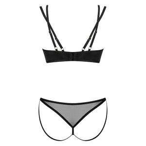 Coordinato con rete reggiseno + perizoma Obsessive Nesari 
