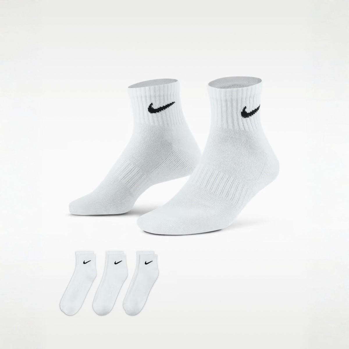 Calze corte spugna Nike SX7667-100 3 paia