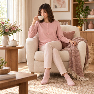 Pigiama donna 100% cotone Noidinotte FA9819