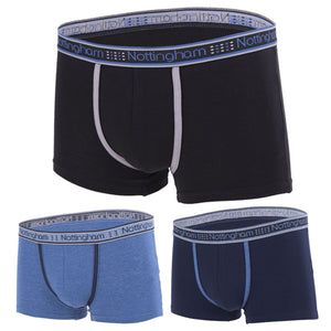 Boxer uomo Nottingham 14936 cotone elasticizzato 3 pezzi